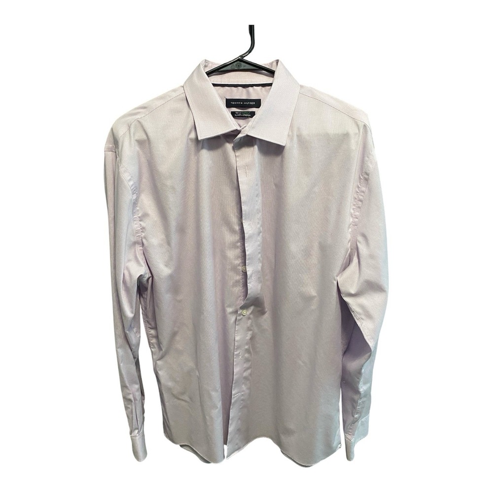 Goodfellow and Co Mens Blue Striped Long Sleeve Dress Shirt Excellent Condition.